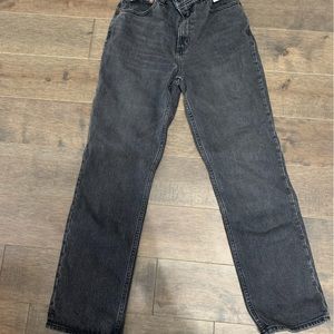 2022 Abercrombie 90’s Straight Ultra High Rise Jeans (curve love)